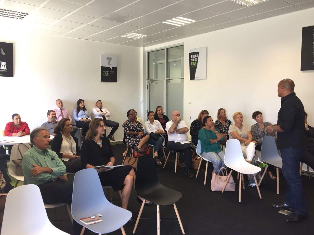Guido Picus leading a digital transformation session
